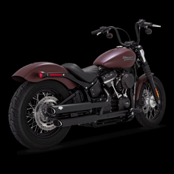 Picture of Vance & Hines 18-22 Harley Davidson Softail Twin Slash S-OS PCX Slip-On Exhaust - Black