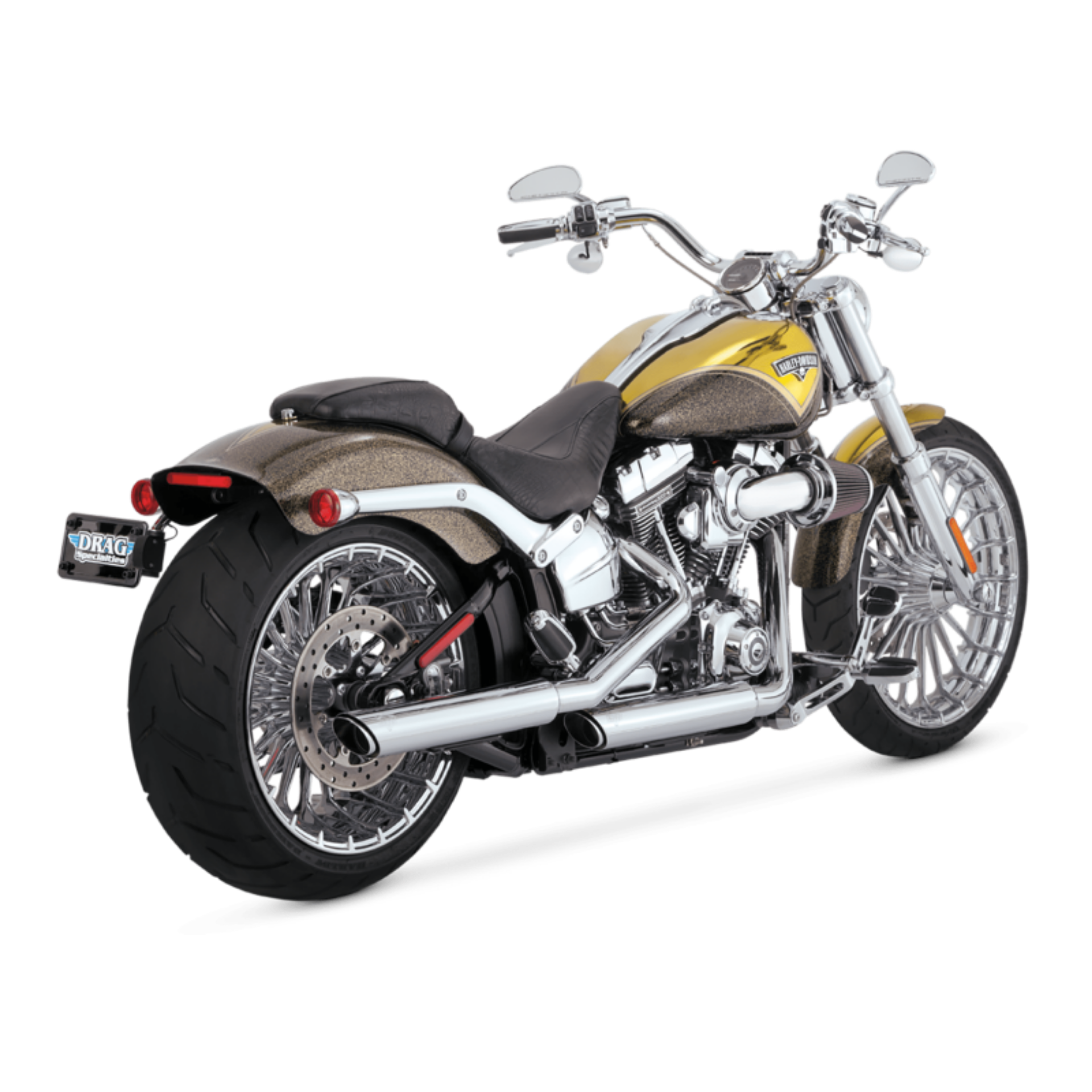 Picture of Vance & Hines 2007 Harley Davidson Softail Standard - 07-17 Heritage PCX Slip-On Exhaust