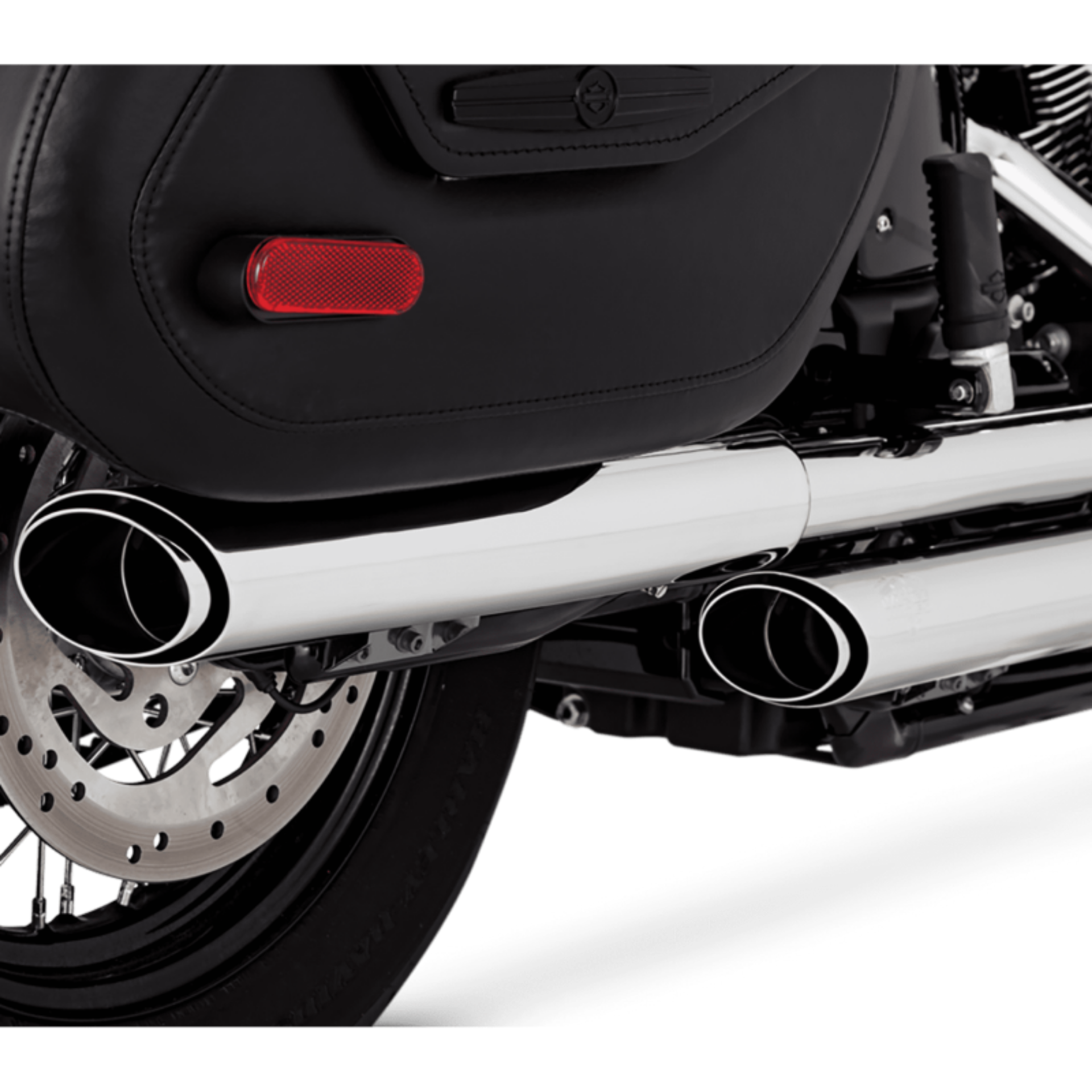 Picture of Vance & Hines 18-22 Harley Davidson Softail Heritage Twin Slash PCX Slip-On Exhaust - Chrome