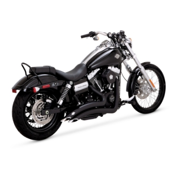 Picture of Vance & Hines HD Dyna 06-17 Big Radius 2-2 Black PCX Full System Exhaust