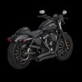 Picture of Vance & Hines HD Sportster 14-22 Big Radius 2-2 Black PCX Full System Exhaust