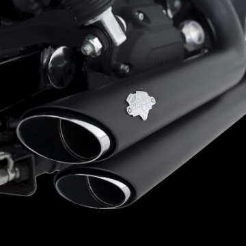 Picture of Vance & Hines HD Dyna 06-11 Shortshots Staggered Bl PCX Full System Exhaust