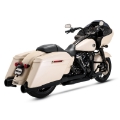Picture of Vance & Hines HD Dresser Duals 17-22 Header-Heat Shield Black PCX Header Exhaust