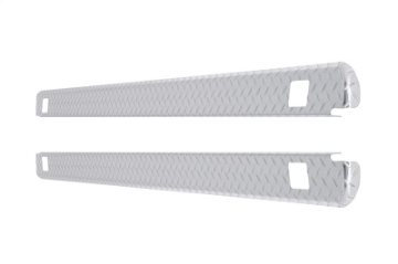 Picture of Deezee 09-19 Dodge-Ram Ram Bed Cap Wrap W-Stake Pockets Brite-Tread Aluminum 8Ft Bed