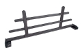 Picture of Deezee 17-23 Ford SuperDuty Cargo Management Cab Rack - Txt Blk