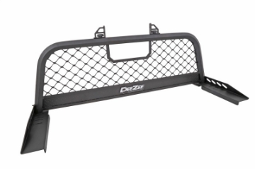 Picture of Deezee 17-23 Ford SuperDuty Cargo Management Cab Rack - Txt Blk Mesh