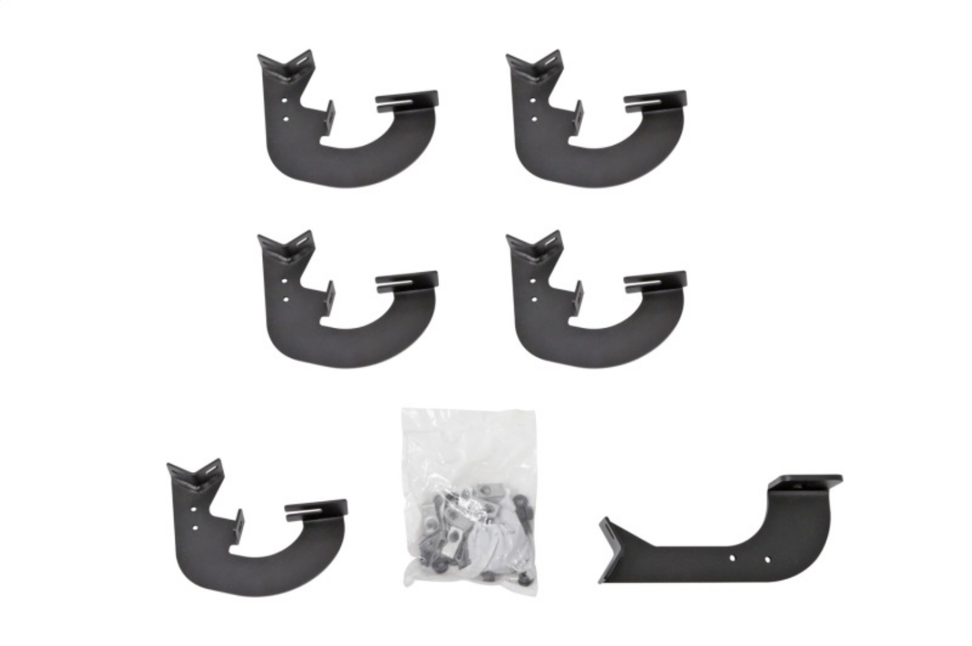 Picture of Deezee 14-19 Chevrolet Silverado Running Board Hex Bracket Kit w-Deftanks