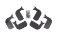 Picture of Deezee 99-16 Ford Super Duty Running Board Hex Bracket Kit