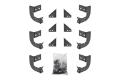 Picture of Deezee 13-23 Dodge-Ram Ram Running Board Hex Bracket Kit