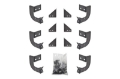 Picture of Deezee 13-23 Dodge-Ram Ram Running Board Hex Bracket Kit