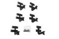Picture of Deezee 19-23 Dodge-Ram Ram Running Board Hex Side Step Bracket Kit