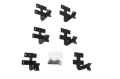 Picture of Deezee 19-23 Dodge-Ram Ram Running Board Hex Side Step Bracket Kit
