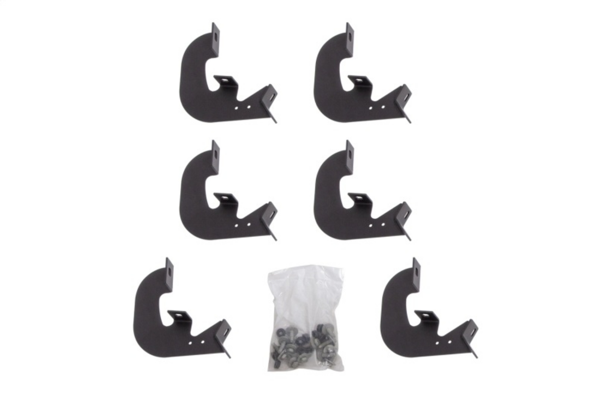 Picture of Deezee 19-23 Chevrolet Silverado Running Board Hex Side Step Bracket Kit