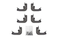 Picture of Deezee 16-203 Nissan Titan Running Board Hex Bracket Kit