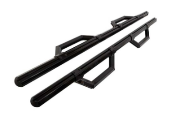 Picture of Deezee 99-23 Chevrolet-GMC-Dodge-Ford Full Size Truck Hex Series - Super Cab Side Steps Blk