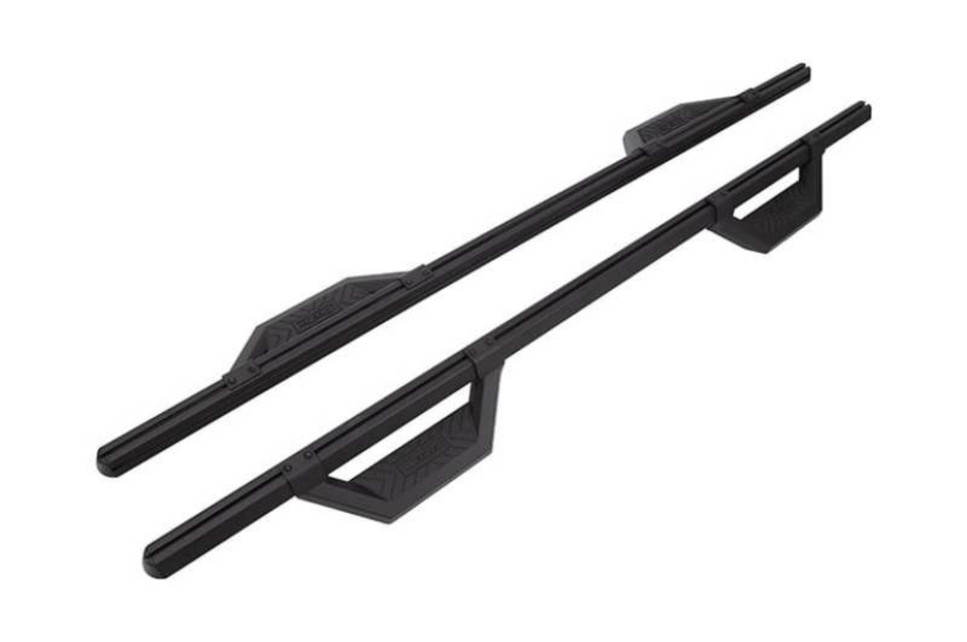 Picture of Deezee 99-23 Chevrolet-GMC-Dodge-Ford Full Size Truck Hex Cast -Super Cab Side Steps Txt Blk