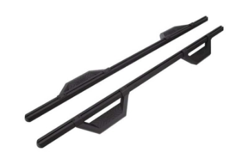 Picture of Deezee 99-23 Chevrolet-GMC-Dodge-Ford Full Size Truck Hex Cast -Super Cab Side Steps Txt Blk