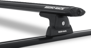 Picture of Rhino-Rack Vortex 65in 2 Bar Roof Rack w-Tracks - Black