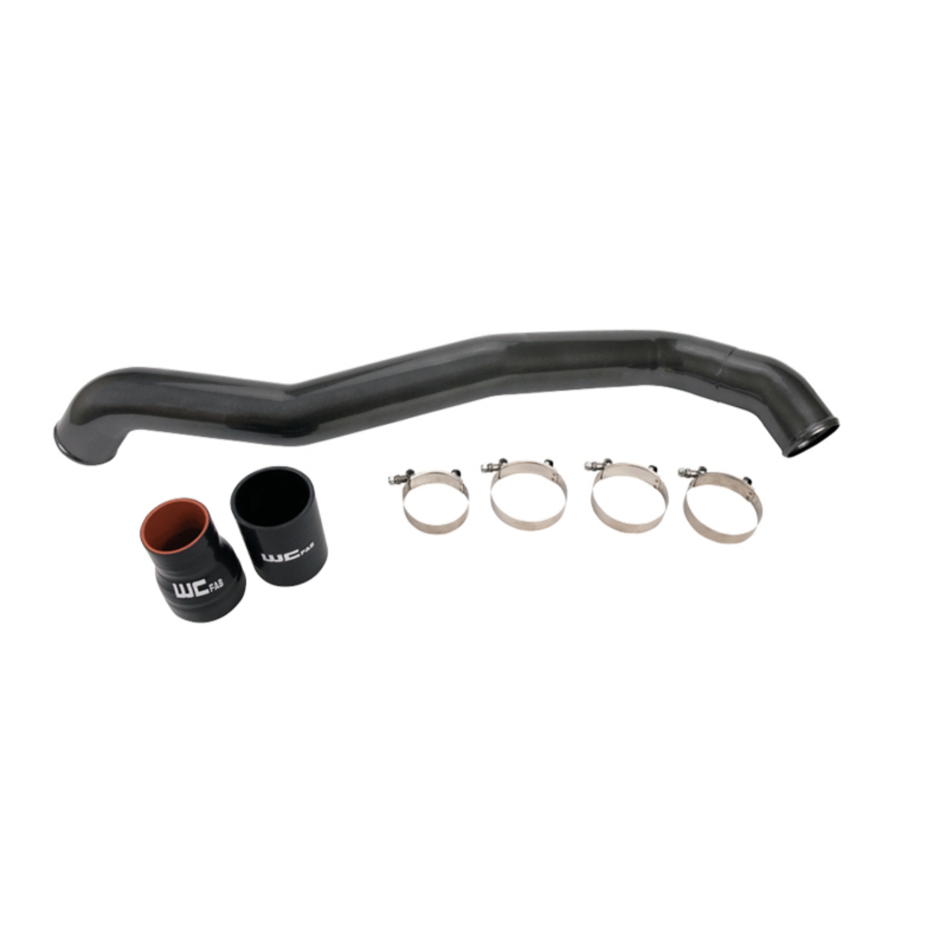 Picture of Wehrli 11-16 Chevrolet 6-6L LML Duramax Driver Side 3in Intercooler Pipe - Sparkle Copper