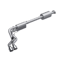 Picture of MBRP 2021+ Ford F150 Aluminized Dual Pre-Axle Street Profile 2-5in OD Tips 3in Cat Back Exhaust