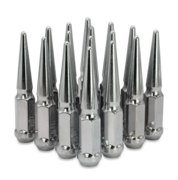 Picture of BLOX Racing Spike Forged Lug Nuts - Chrome 12 x 1-25mm - Set of 16