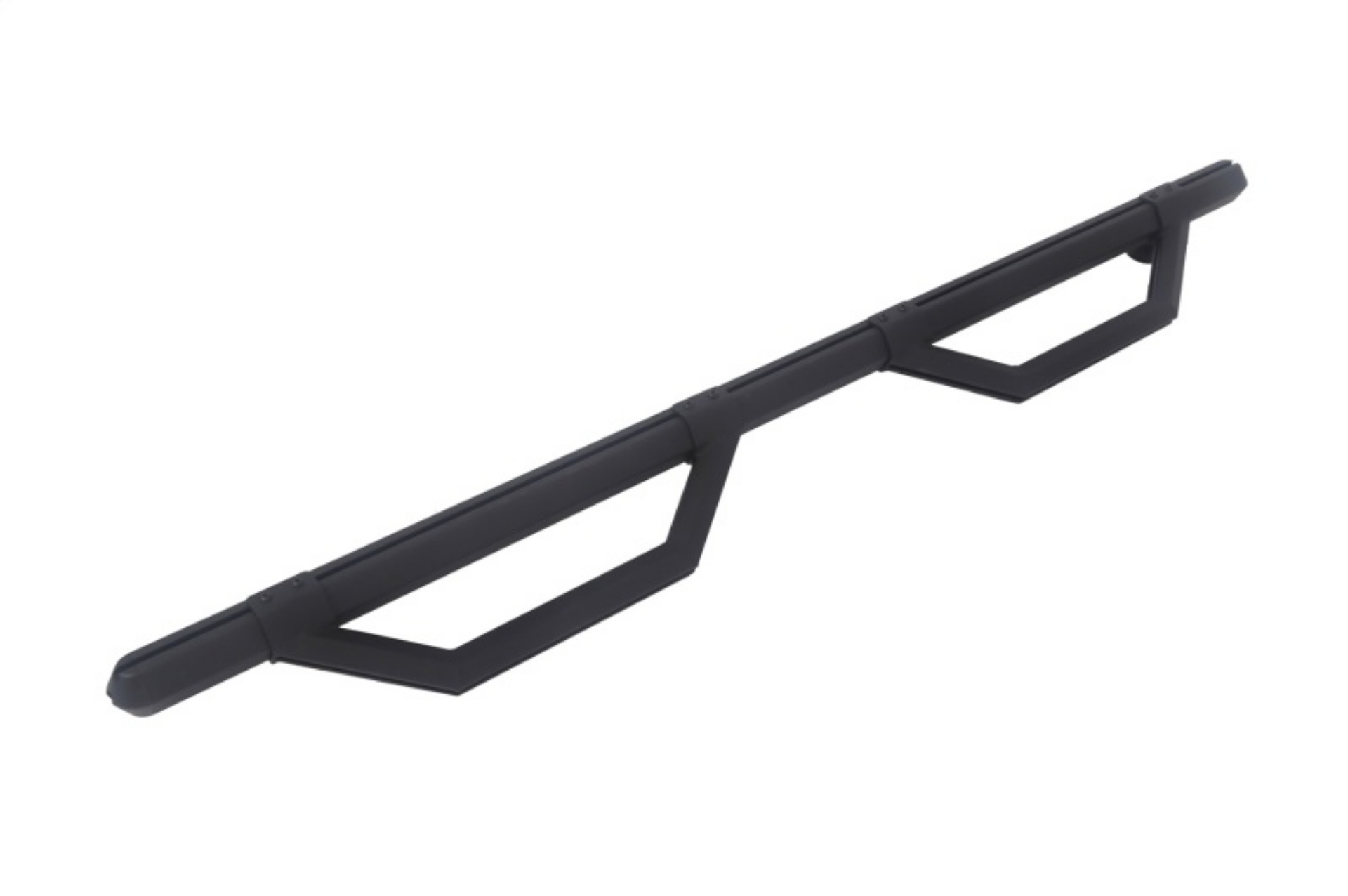 Picture of Deezee 99-23 Chevrolet-GMC-Dodge-Ford Full Size Truck Hex Series - Crew Cab Side Steps Txt Blk