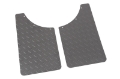 Picture of Deezee Universal Flaps Brite-Tread Universal 11x19 Notched Txt Blk