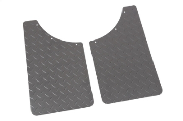 Picture of Deezee Universal Flaps Brite-Tread Universal 11x19 Notched Txt Blk