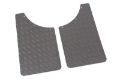 Picture of Deezee Universal Flaps Brite-Tread Universal 11x19 Notched Txt Blk