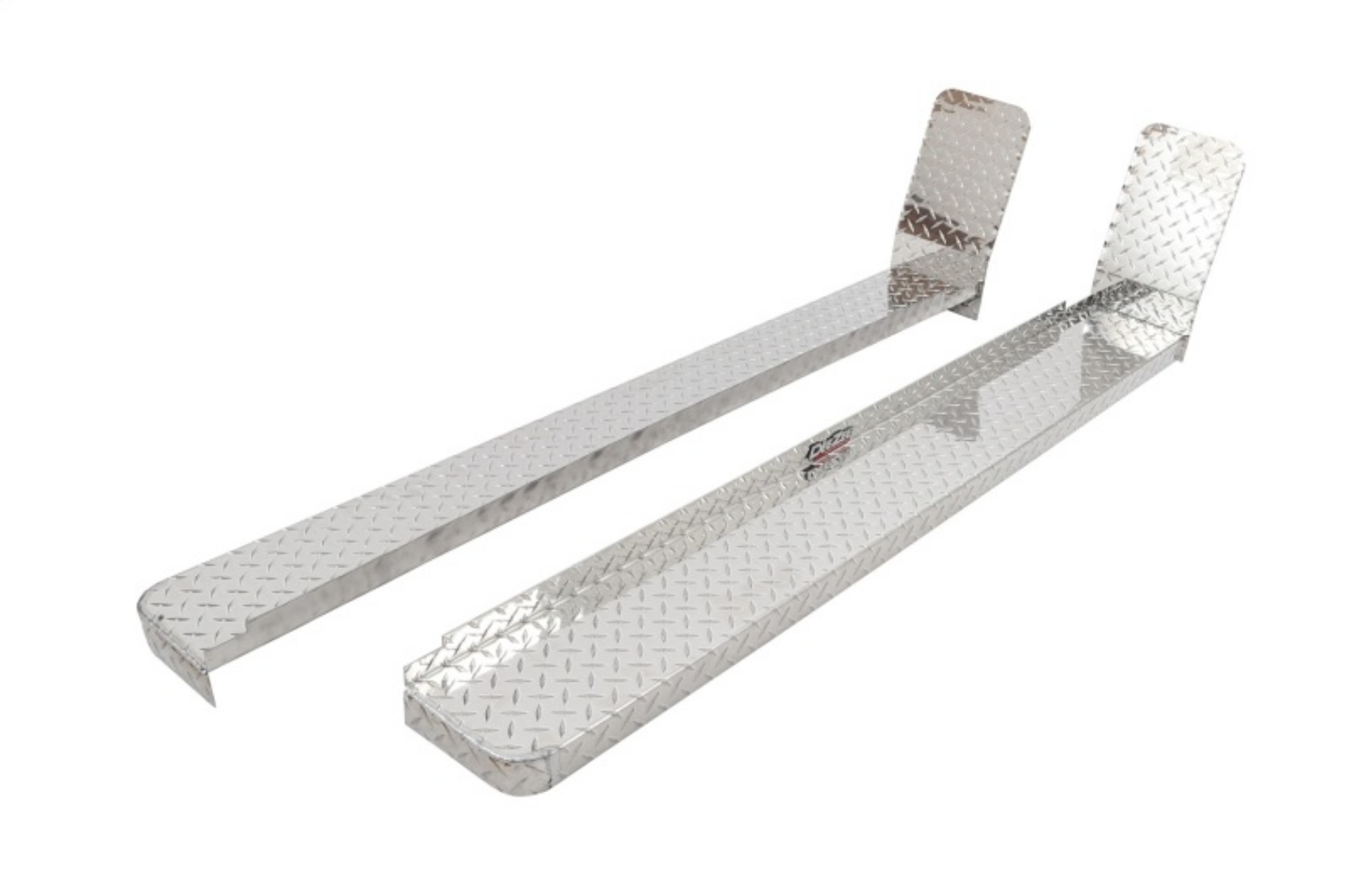 Picture of Deezee 99-13 Chevrolet Silverado Running Board Cab Section RegCab Brite-Tread Aluminum