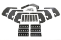 Picture of Deezee 14-19 Chevrolet Silverado Running Board Rough Step Bracket Kit