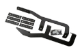 Picture of Deezee 19-21 Ford Transit Van Running Board Rough Step Bracket Kit Rear Step
