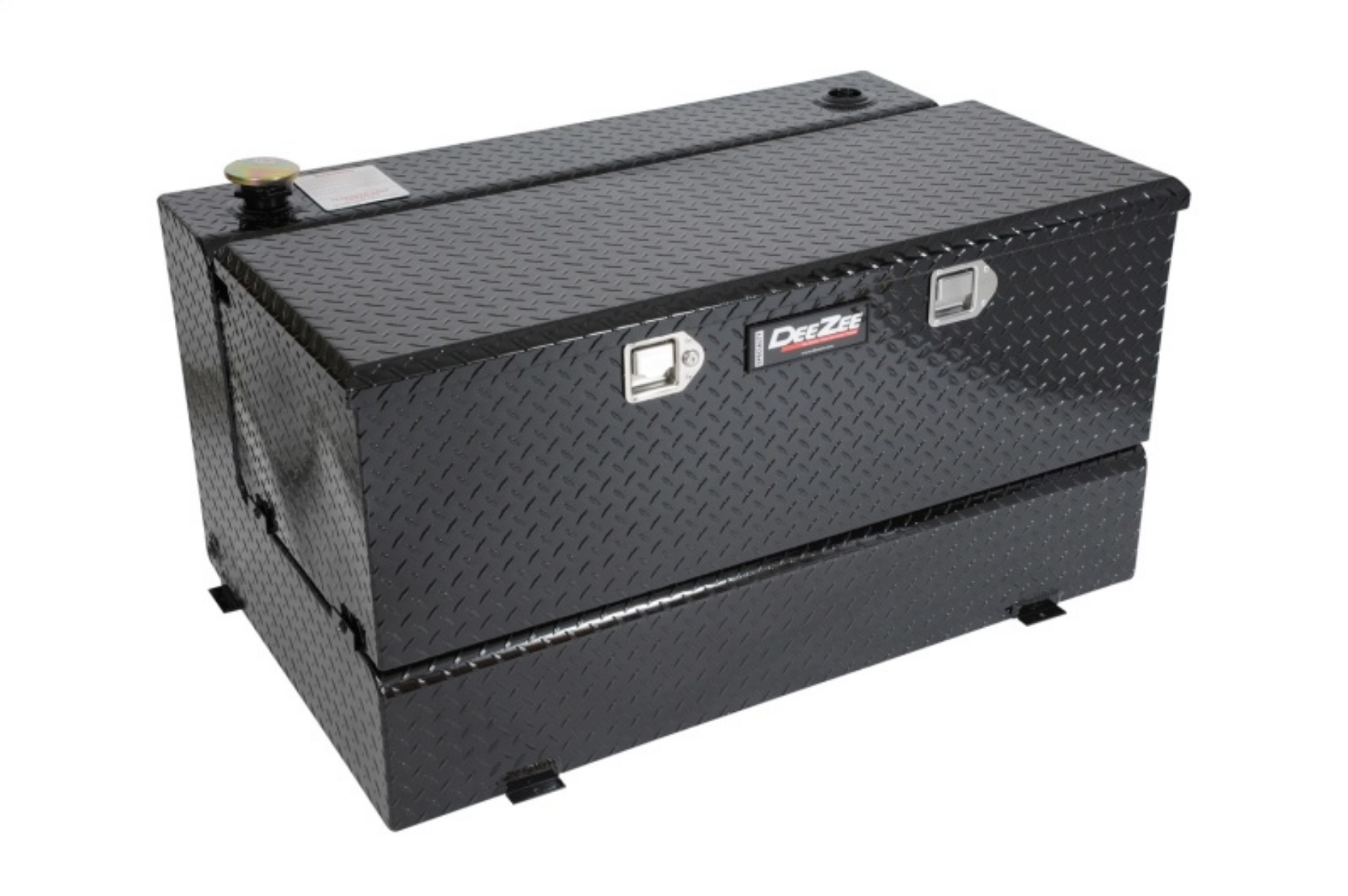 Picture of Deezee Universal Tanks - Combo Black Tread Aluminum 111 Gal
