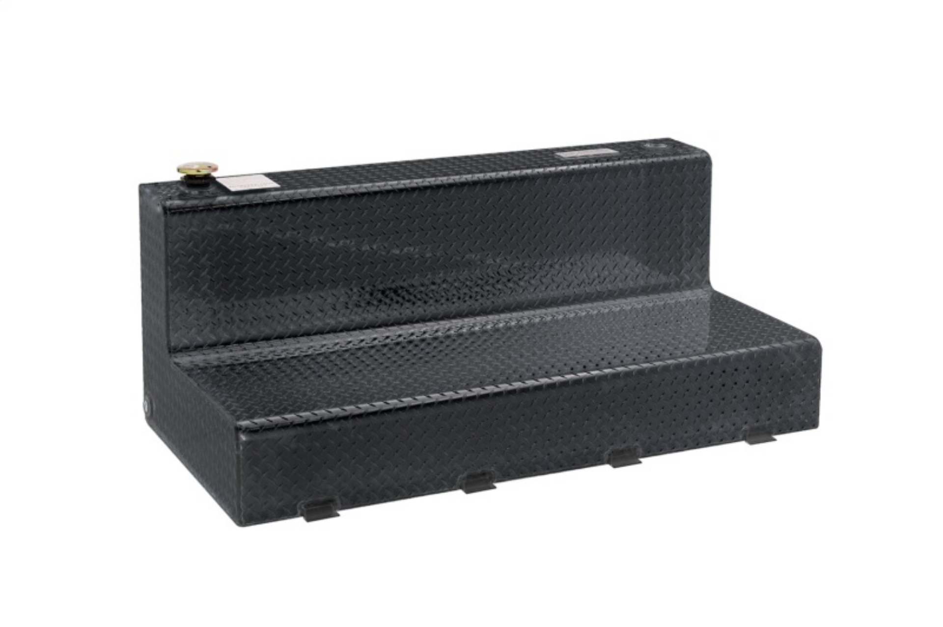 Picture of Deezee Universal Tanks - L-Shape Black Tread Aluminum 92 Gal