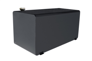 Picture of Deezee Universal Tanks - Short Rectangle Black Steel