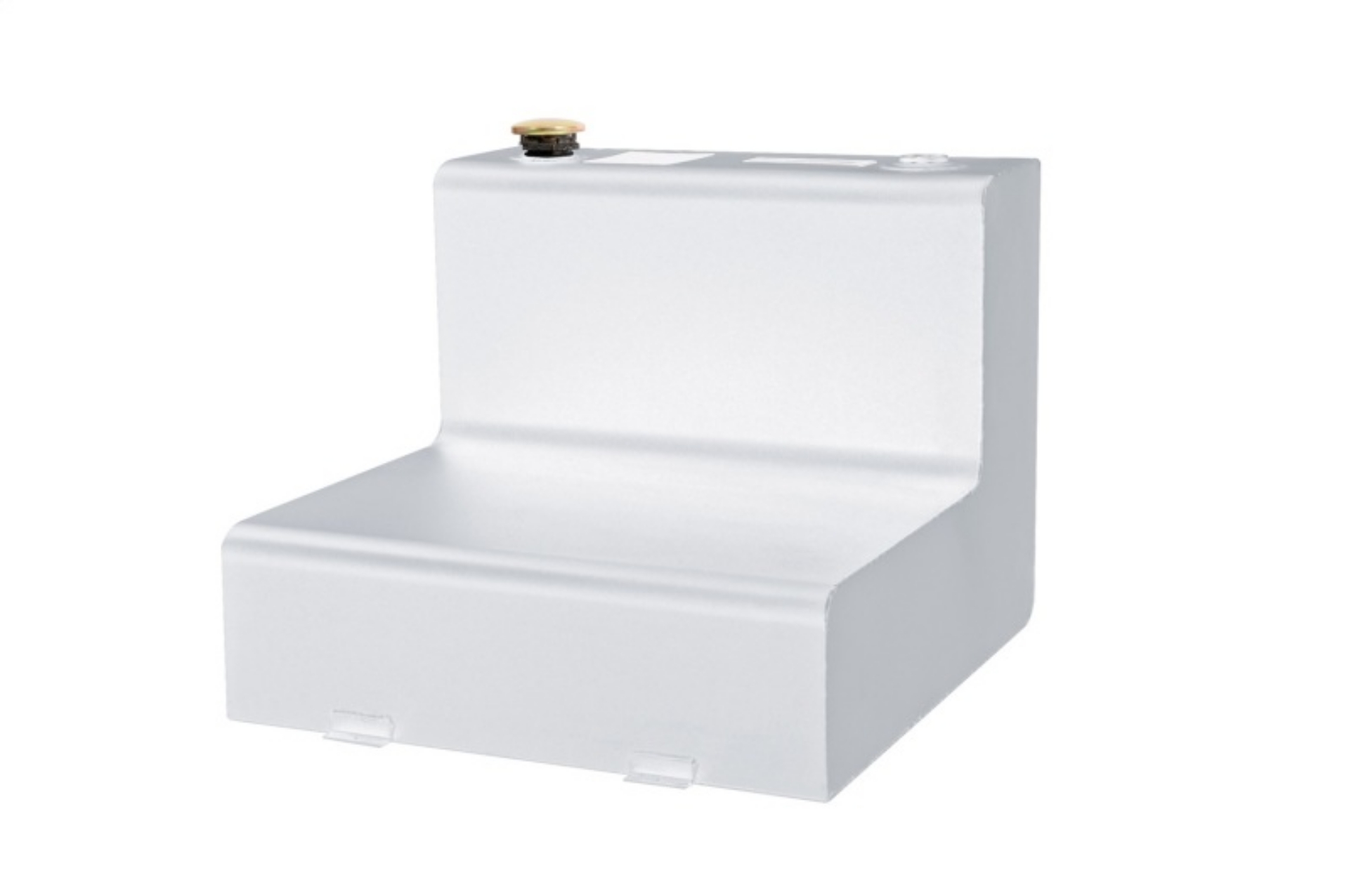 Picture of Deezee Universal Tanks - L-Shape White Steel 55 Gal