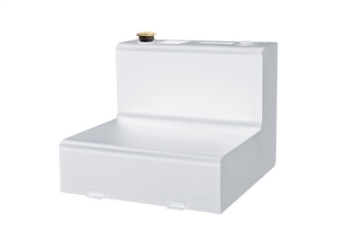 Picture of Deezee Universal Tanks - L-Shape White Steel 55 Gal