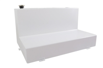 Picture of Deezee Universal Tanks - L-Shape White Steel 92 Gal