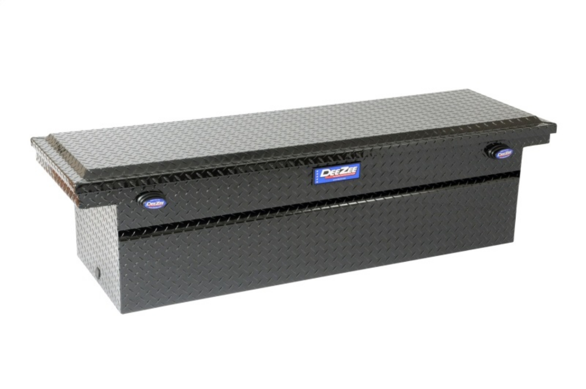 Picture of Deezee Universal Tool Box - Blue Crossover - Single Lid Low Blk