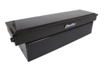 Picture of Deezee Universal Tool Box - Blue Crossover - Single Lid Wide Blk