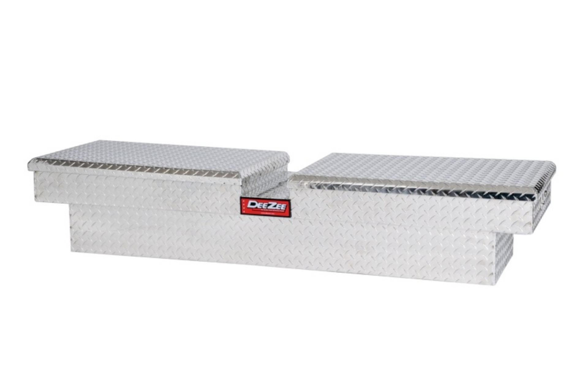 Picture of Deezee Universal Tool Box - Red Crossover - Double BT Alum Mid Size