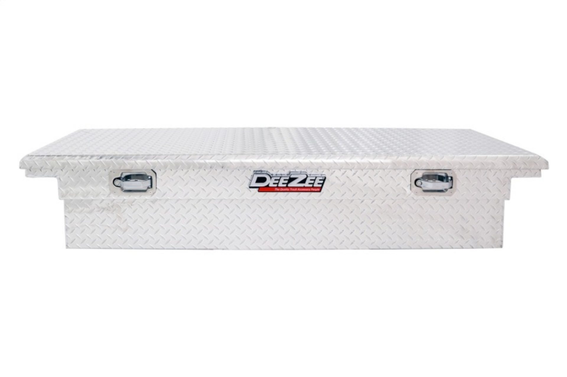 Picture of Deezee Universal Tool Box - Red Crossover - Single Lid BT Alum Low