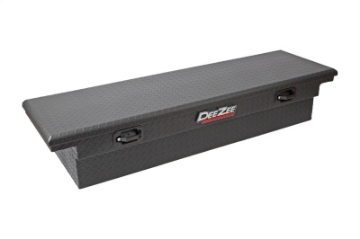 Picture of Deezee Universal Tool Box - Red Crossover - Single Lid Black BT Pull Handle Low-Txt Blk