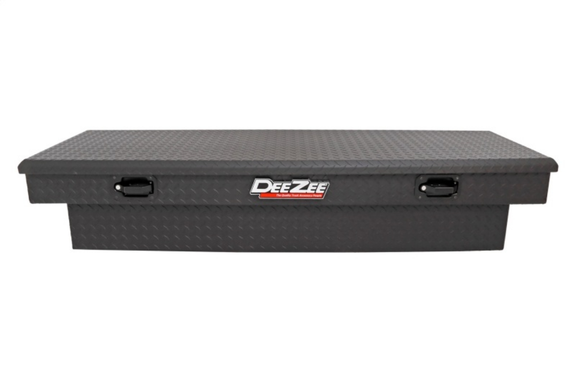 Picture of Deezee Universal Tool Box - Red Crossover - Single Lid Black BT Txt Blk