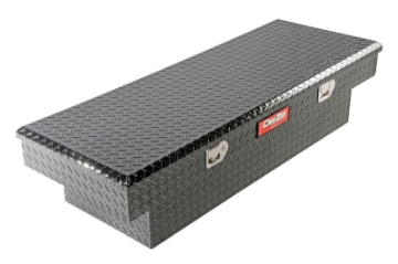 Picture of Deezee Universal Tool Box - Red Crossover - Single Lid Black BT Mid Size