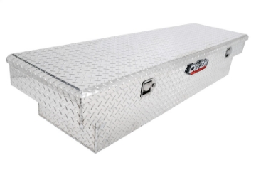 Picture of Deezee Universal Tool Box - Red Crossover - Single Lid BT Alum Full Size