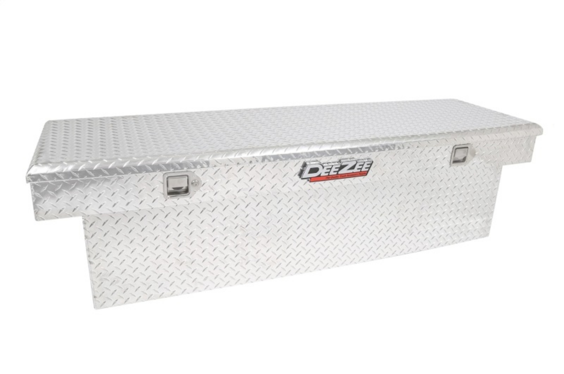 Picture of Deezee Universal Tool Box - Red Crossover - Single Lid BT Alum Full Size Deep