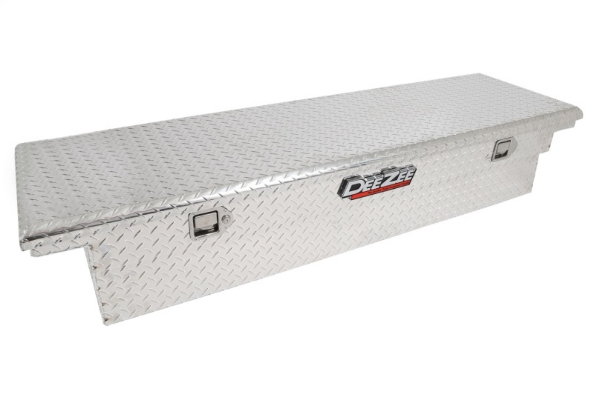 Picture of Deezee Universal Tool Box - Red Crossover - Single Lid BT Alum