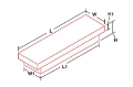Picture of Deezee Universal Tool Box - Specialty Narrow Black BT FULLSIZE