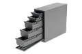 Picture of Deezee Universal Tool Box - Wheel Well Box With Drawers Steel